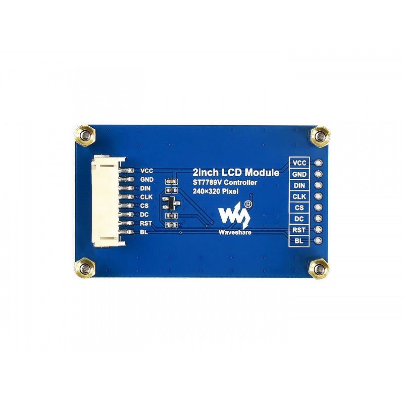 waveshare-2-zoll-tft-spi-display-modul-240x320-kompatibel-mit-arduino-und-raspbe image 4