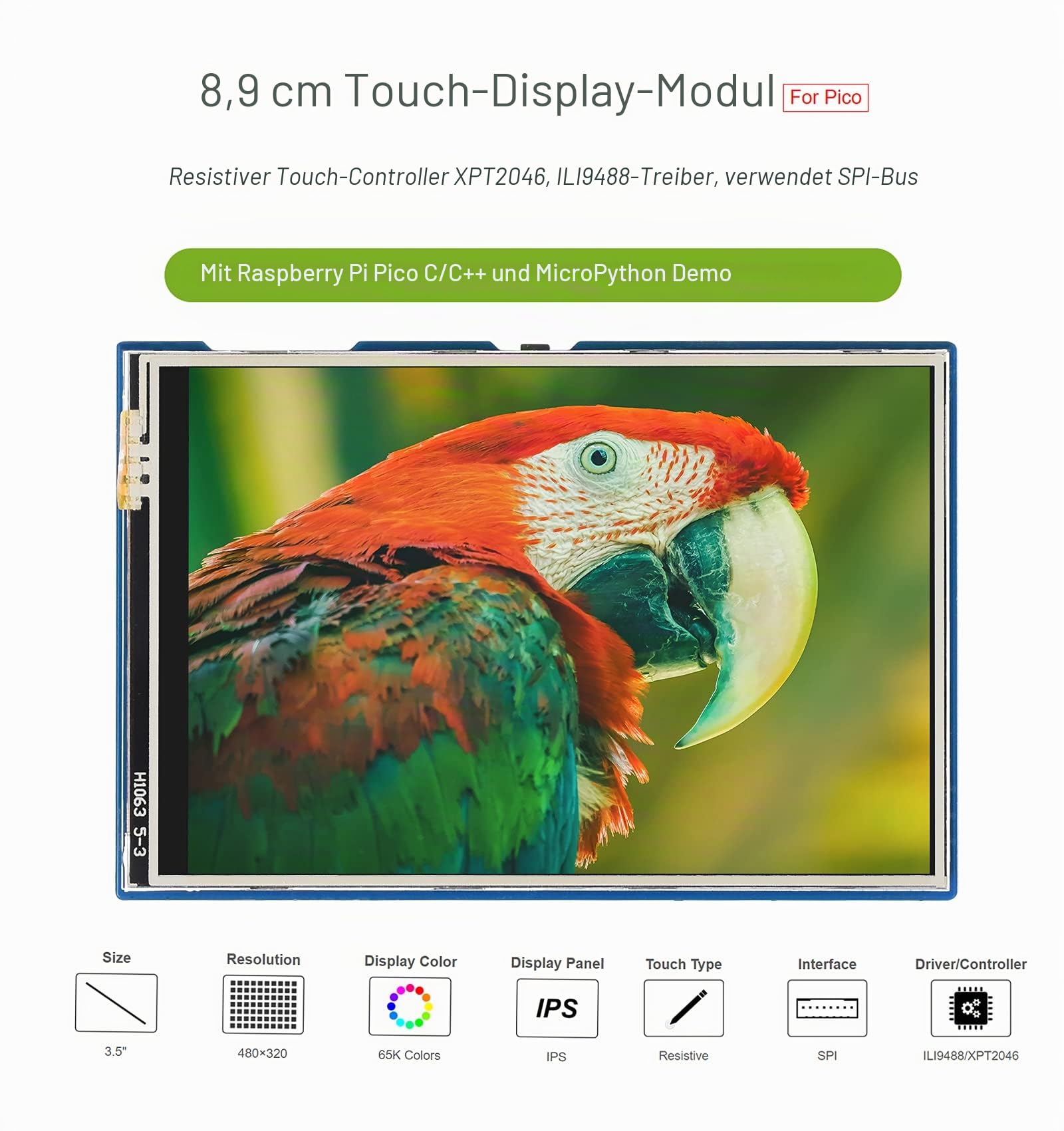 waveshare-3-5-zoll-lcd-touch-display-480x320-ips-f-r-raspberry-pi-pico image 3