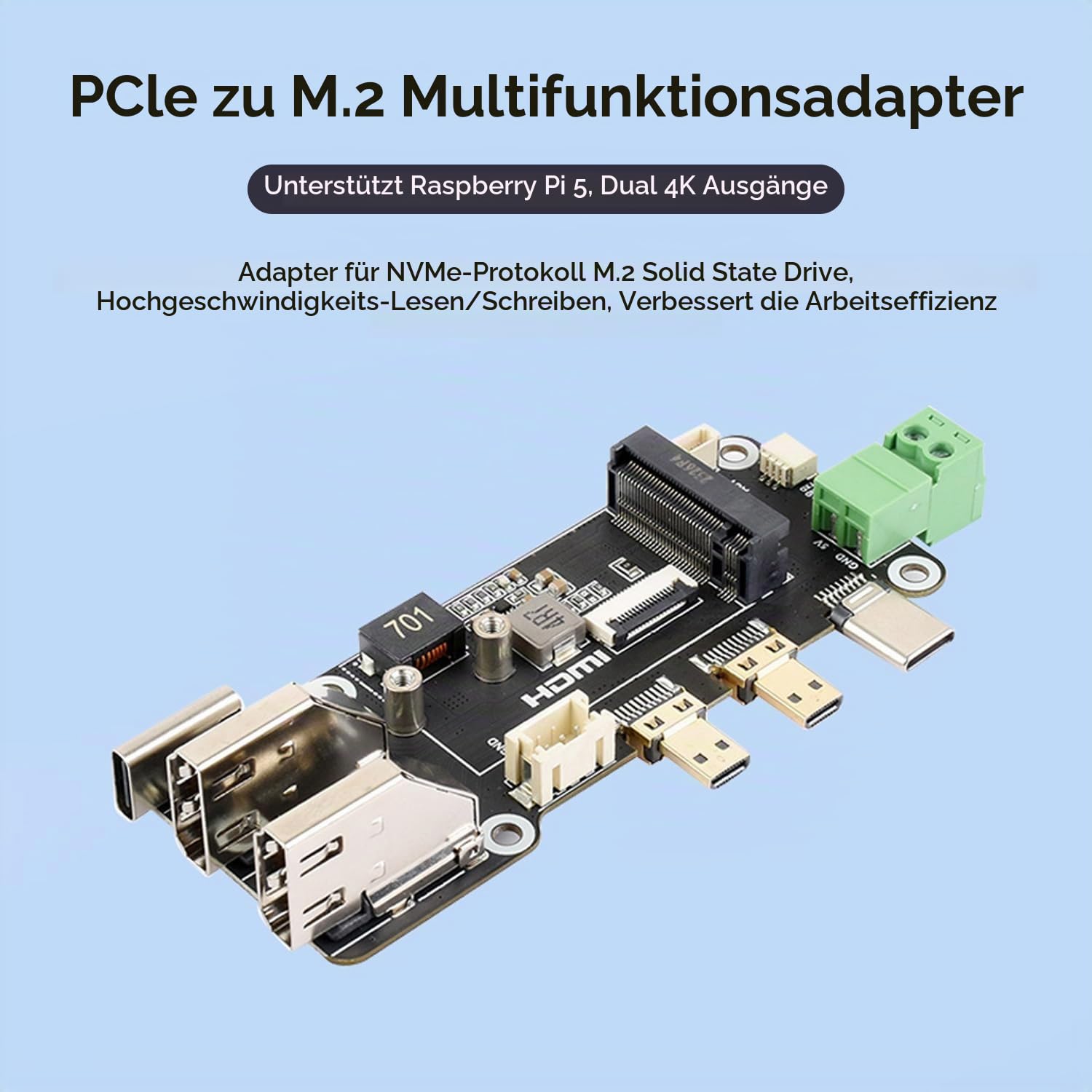waveshare-pcie-zu-m-2-multifunktions-adapter-f-r-raspberry-pi-5-dual-4k image 3