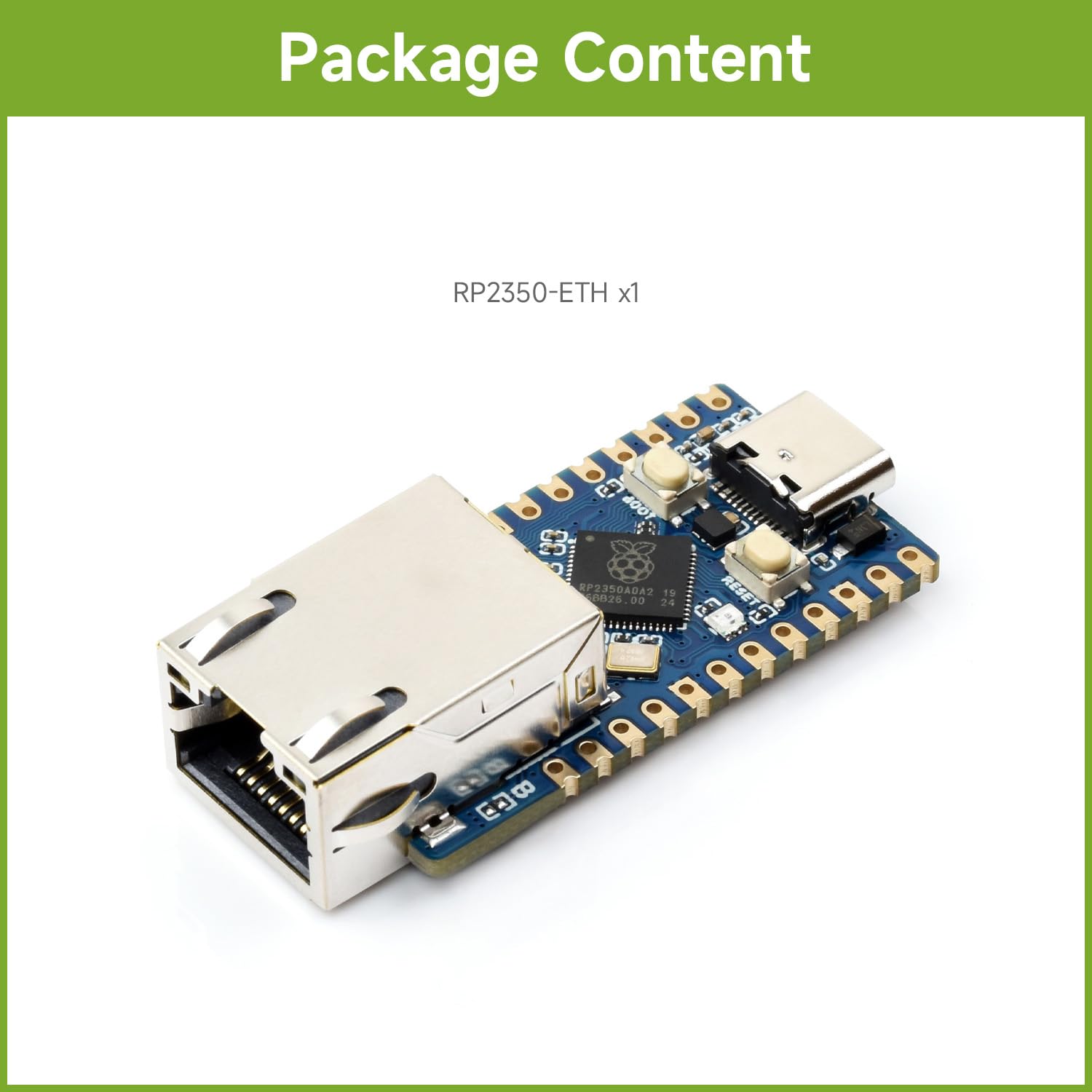 waveshare-rp2350-eth-mini-entwicklungsboard-mit-ethernet-rp2350 image 2