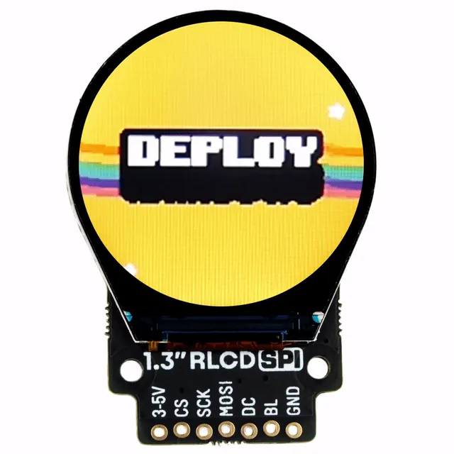pimoroni-1-3-spi-colour-round-lcd-breakout-240x240-ips image 1