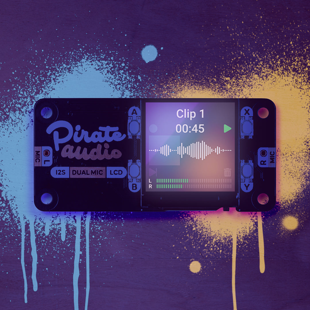 pimoroni-pirate-audio-dual-mic-f-r-raspberry-pi-stereo-i2s-mikrofone-mit-display image 2