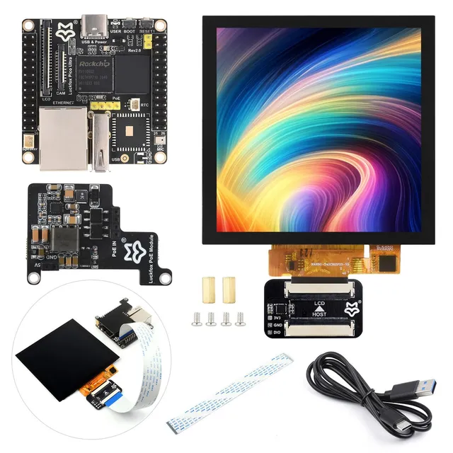 waveshare-luckfox-pico-ultra-rv1106-linux-entwicklungsboard-ohne-wlan-poe-modul- image 1