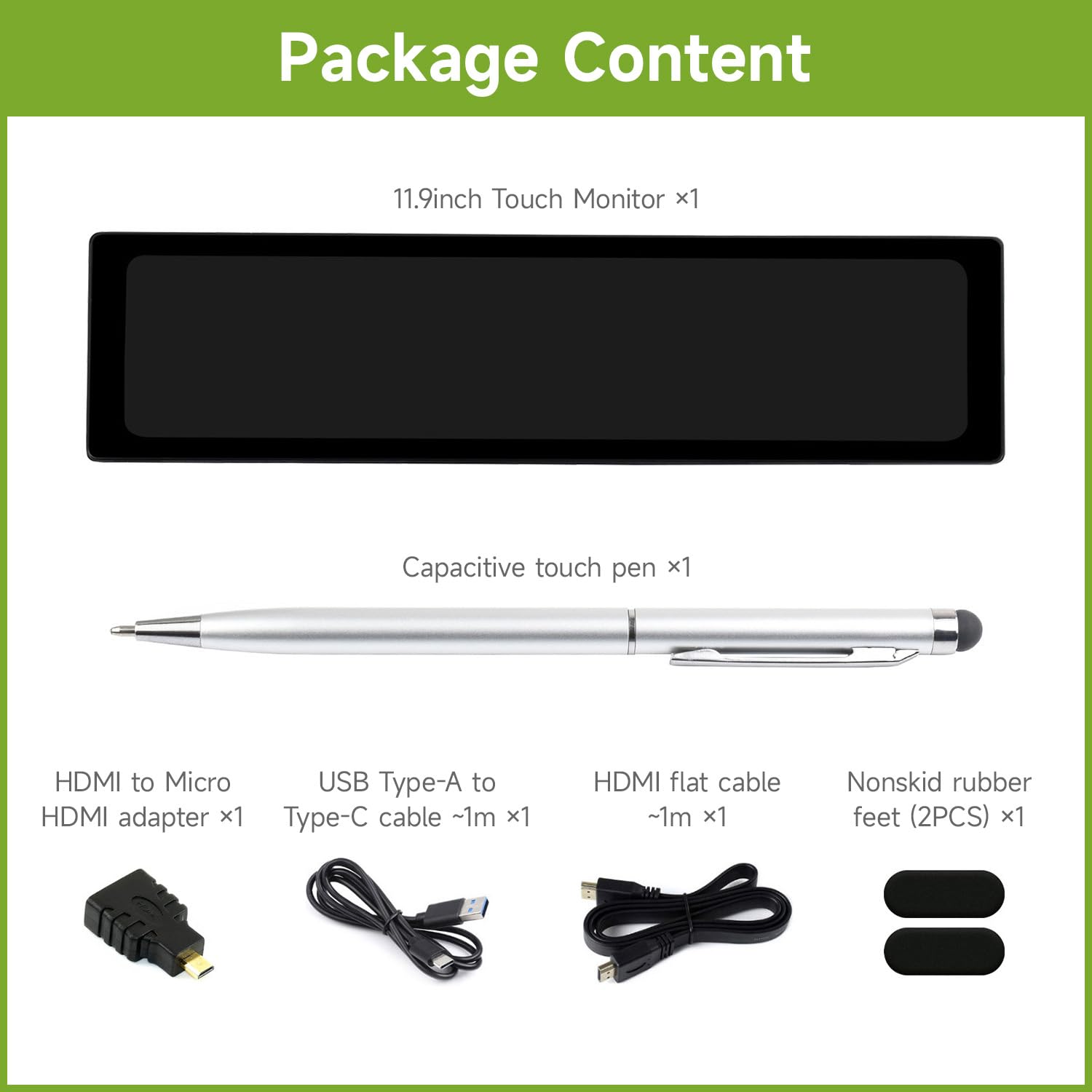 waveshare-11-9-zoll-ips-touchscreen-320x1480-hdmi-mit-lautsprecher image 2