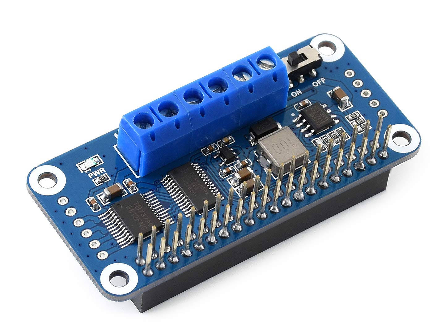 waveshare-motor-driver-hat-i2c-motortreiber-erweiterung-f-r-raspberry-pi-f-r-2-d image 4