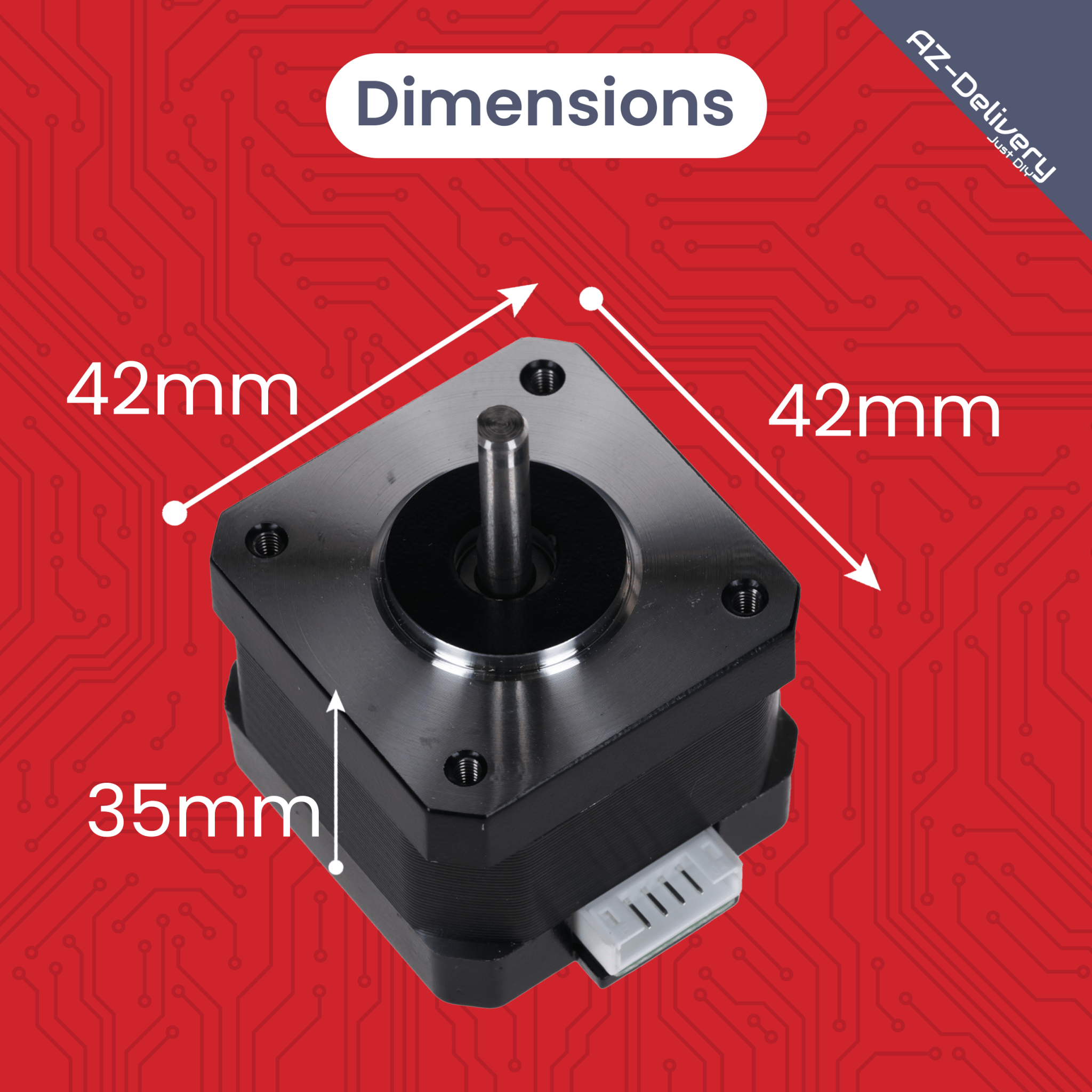 az-delivery-nema-17-schrittmotor-12v-28nm-1-8-2-phasen-hybrid-stepper-mit-1m-kab image 4