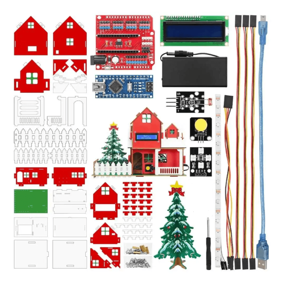 az-delivery-smarthome-im-weihnachtshaus-projekt-bundle-mit-d1-mini-esp8266-und-a image 3