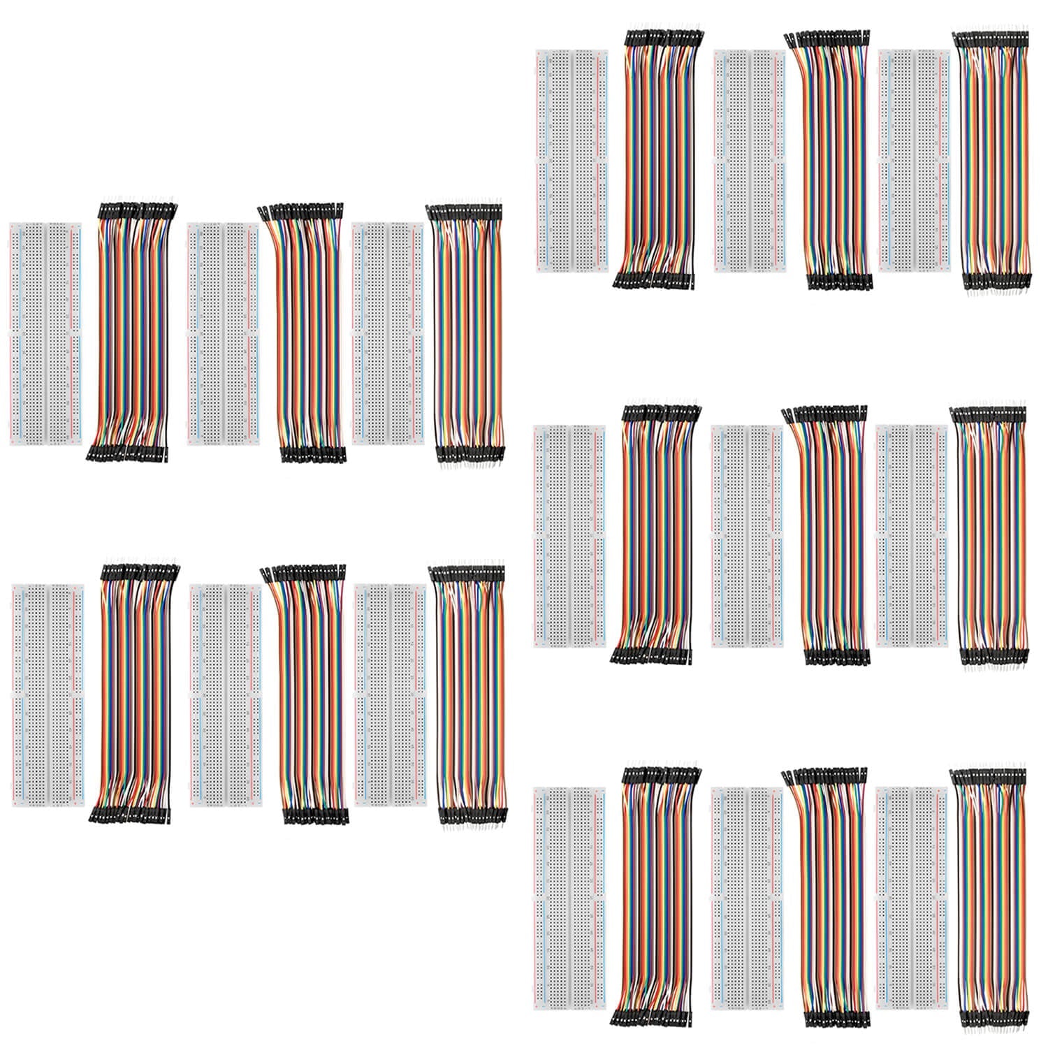 az-delivery-breadboard-kit-3x-mb102-120-jumper-wire-m2m-f2m-f2f image 7