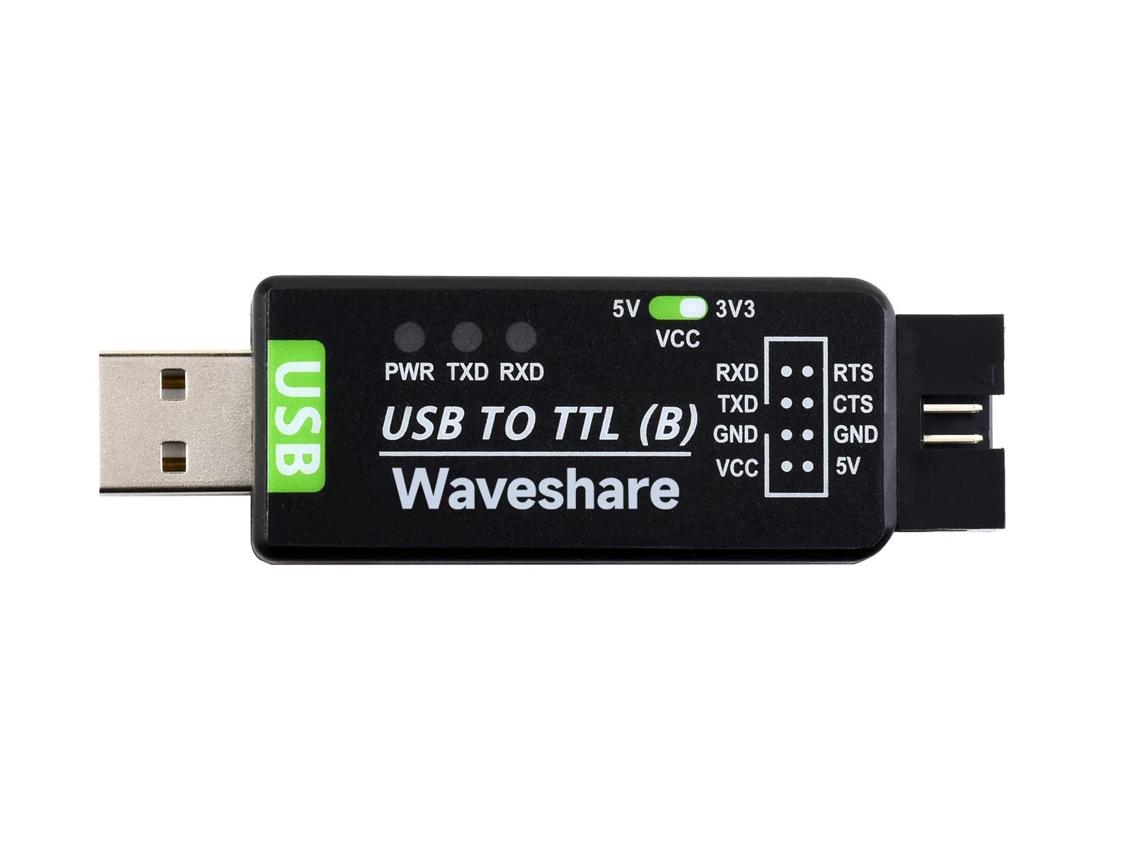 waveshare-industrieller-usb-zu-ttl-konverter-ch343g-mit-schutzschaltung image 1