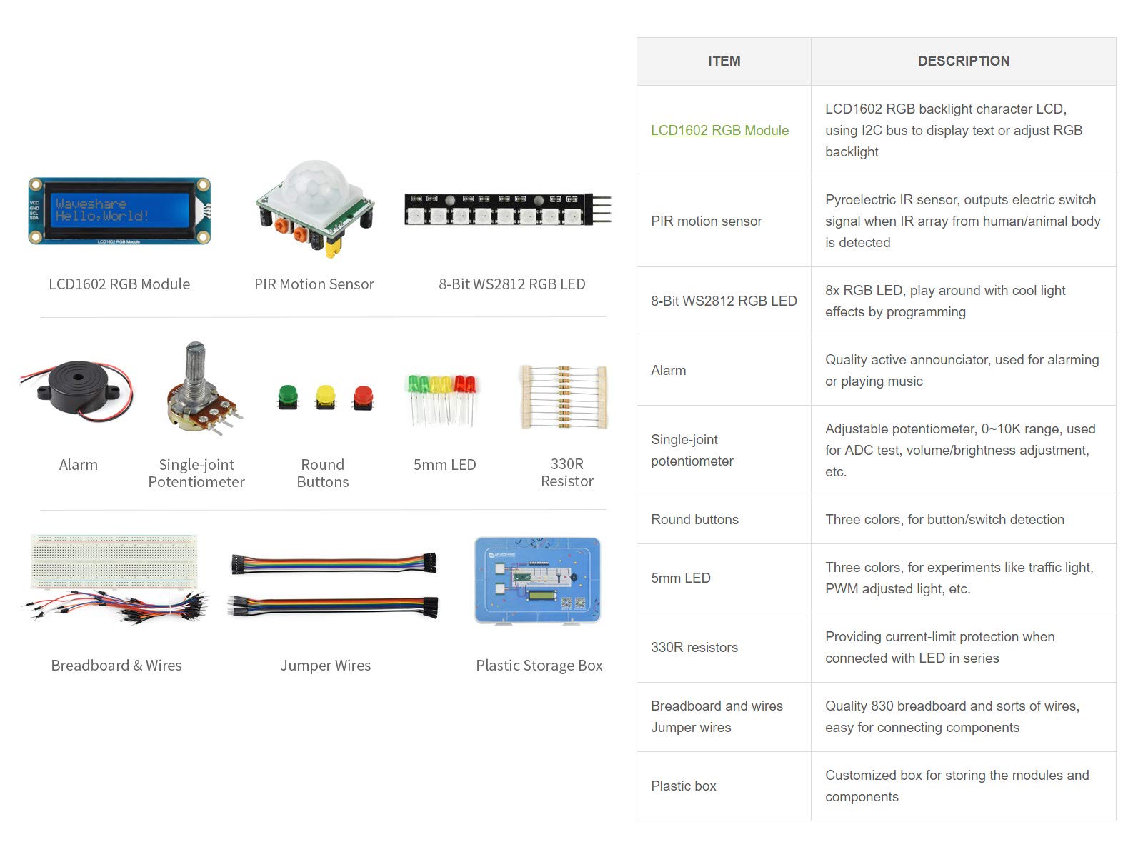 waveshare-basic-kit-f-r-raspberry-pi-pico-inkl-pico-micropython-lernkit image 5