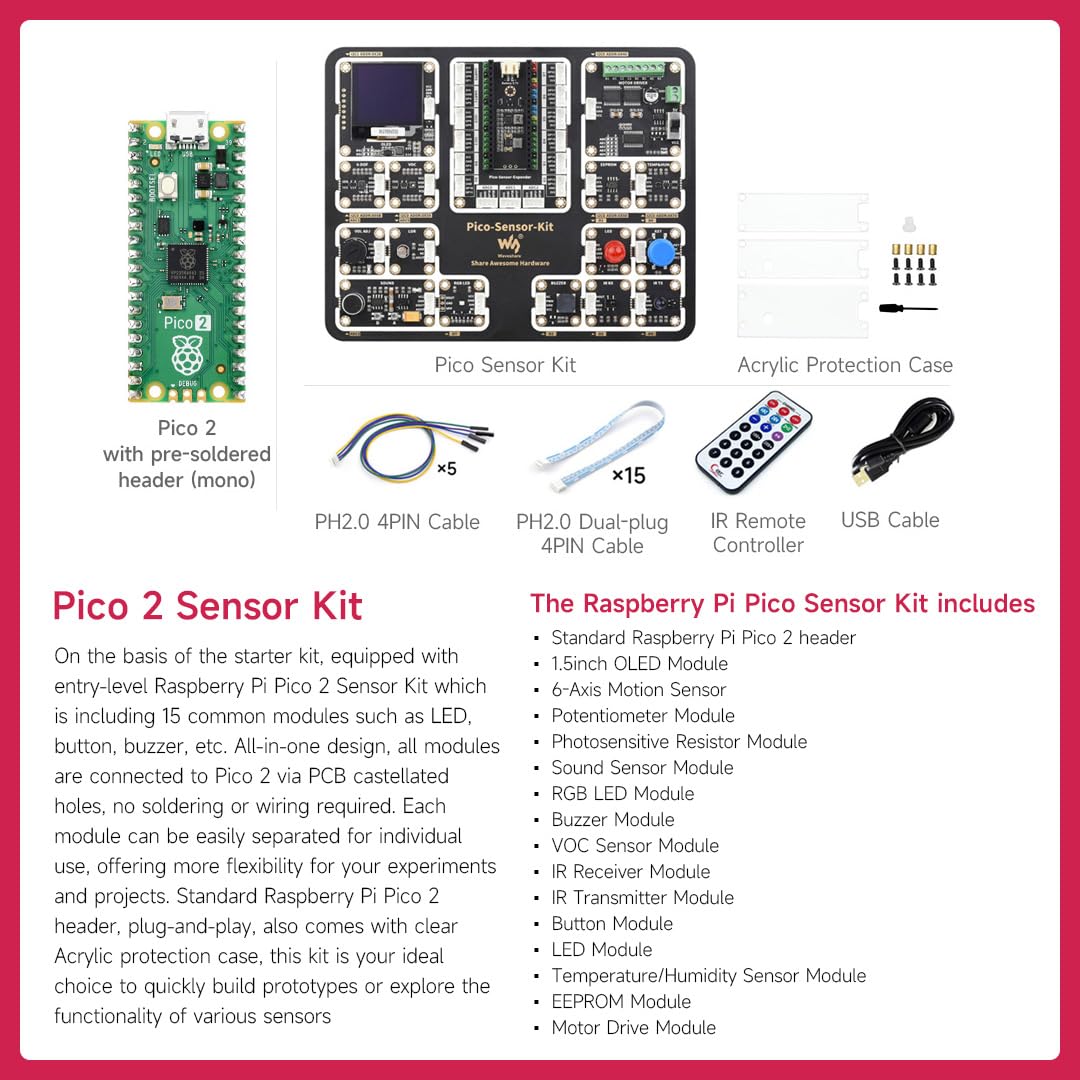 waveshare-pi-pico-2-sensor-kit-mit-rp2350-pico-2-15-sensormodule-l-tfrei-4mb-fla image 8