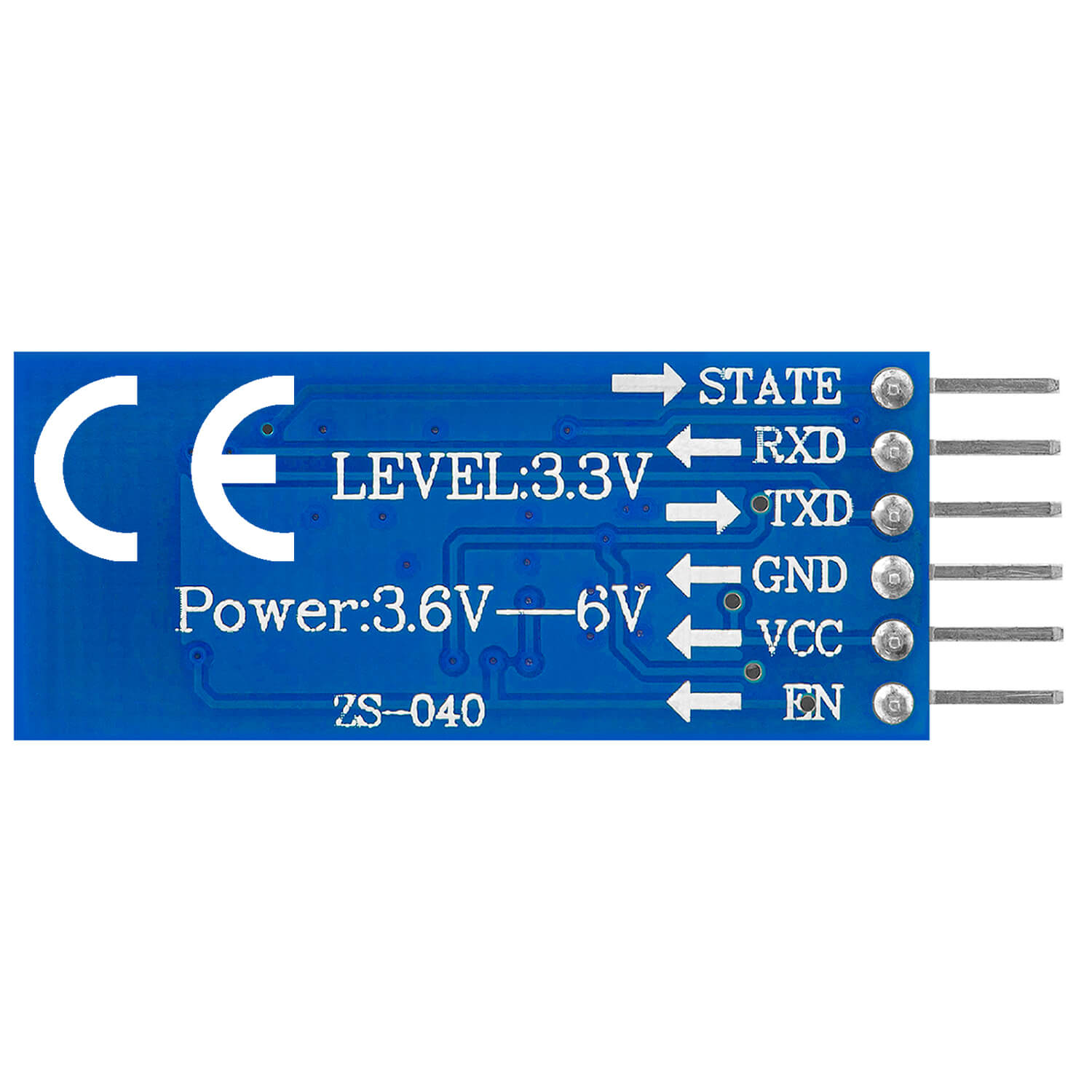 az-delivery-hc-05-bluetooth-rf-transceiver-modul-rs232-seriell-ttl-master-slave image 3