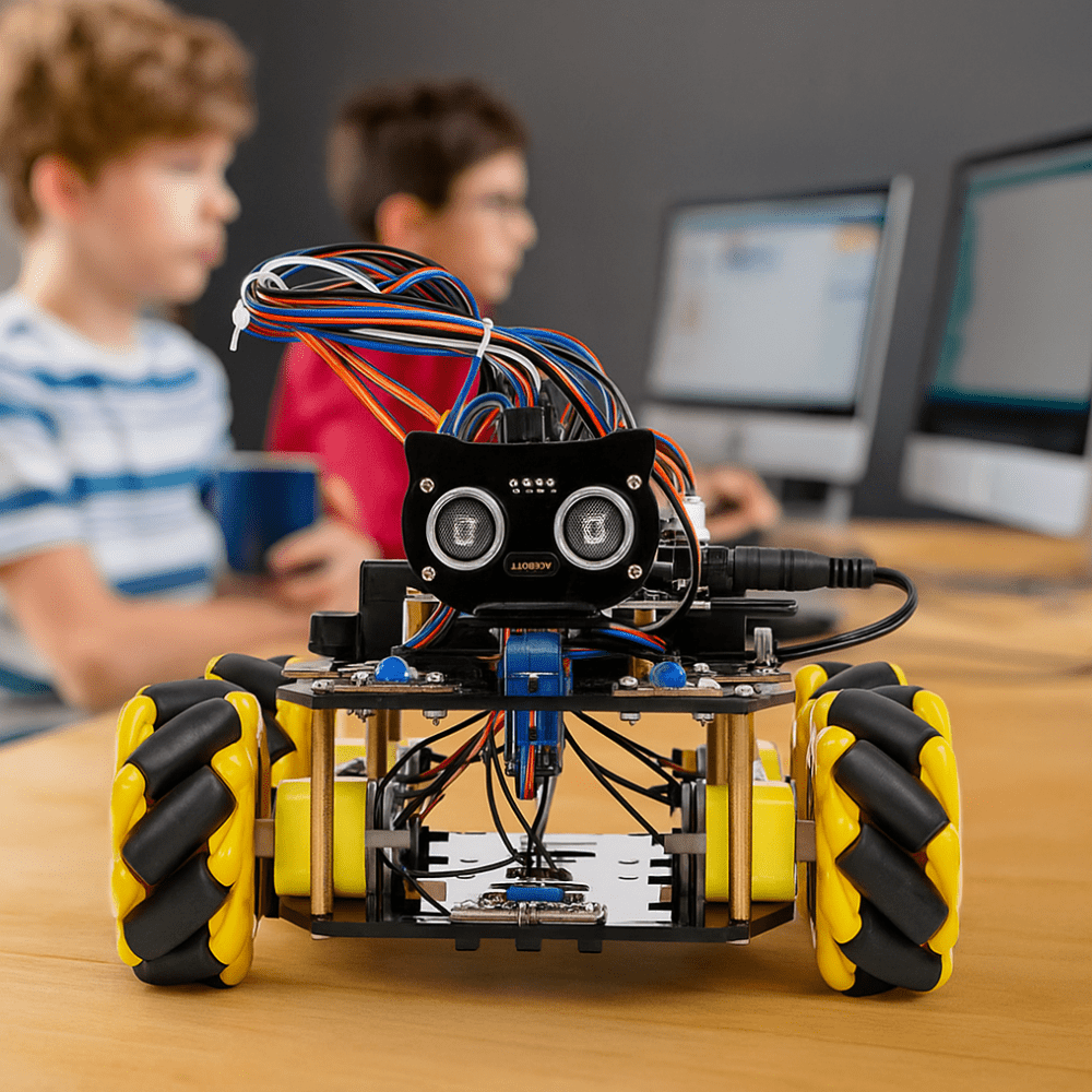 az-delivery-stem-roboterauto-starterkit-mecanum-wheels-mit-esp32-controller-boar image 8