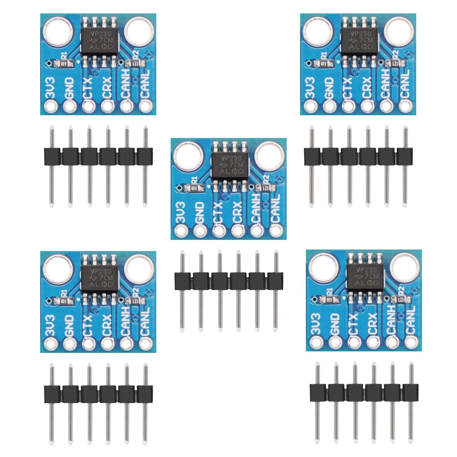 az-delivery-can-bus-transceiver-breakout-board-kompatibel-mit-iso-11898-2-physic image 4