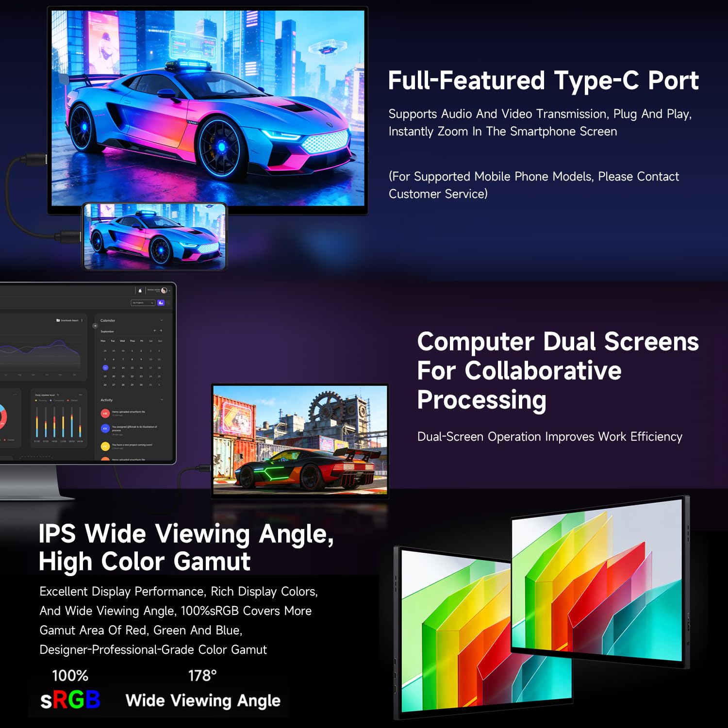 waveshare-luckfox-16-zoll-4k-portable-touch-monitor-3840x2400-120hz-ips-mit-magn image 5