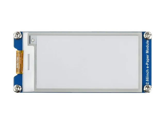 waveshare-2-66-zoll-e-paper-displaymodul-296-x-152-schwarz-wei-spi image 1