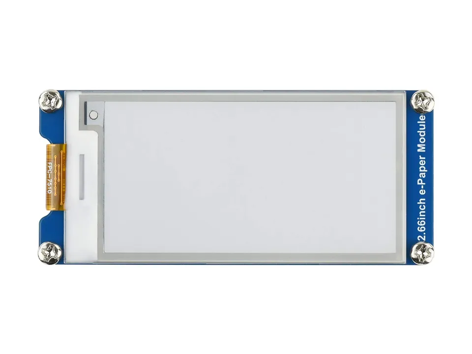 waveshare-2-66-zoll-e-paper-displaymodul-296-x-152-schwarz-wei-spi image 1