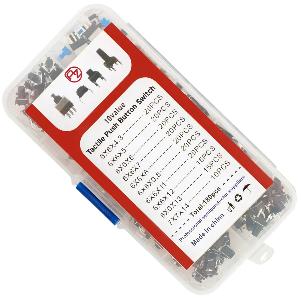 az-delivery-mikroschalter-taster-set-180-st-ck-taster-kit-f-r-elektronik image 1