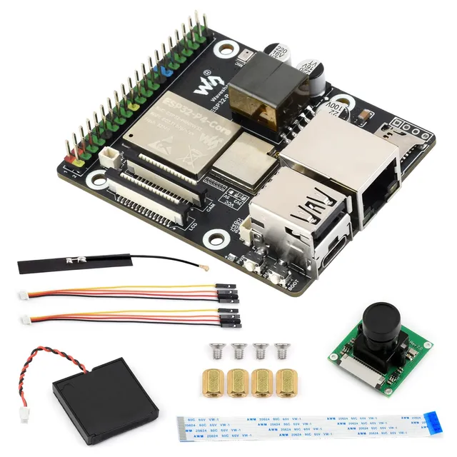 waveshare-esp32-p4-wifi6-poe-eth-c-entwicklungsboard-mit-raspberry-pi-kamera-b image 1