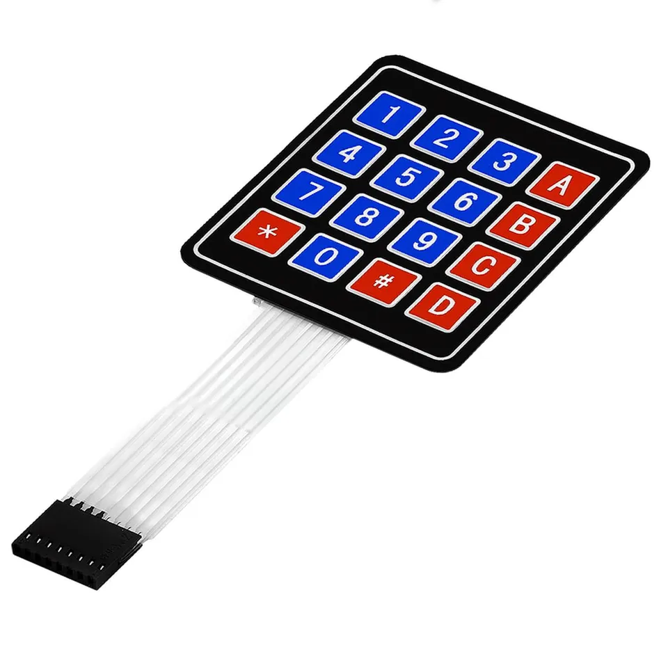 az-delivery-4x4-matrix-array-keypad-tastenfeld-16-tasten-membrantastatur image 1