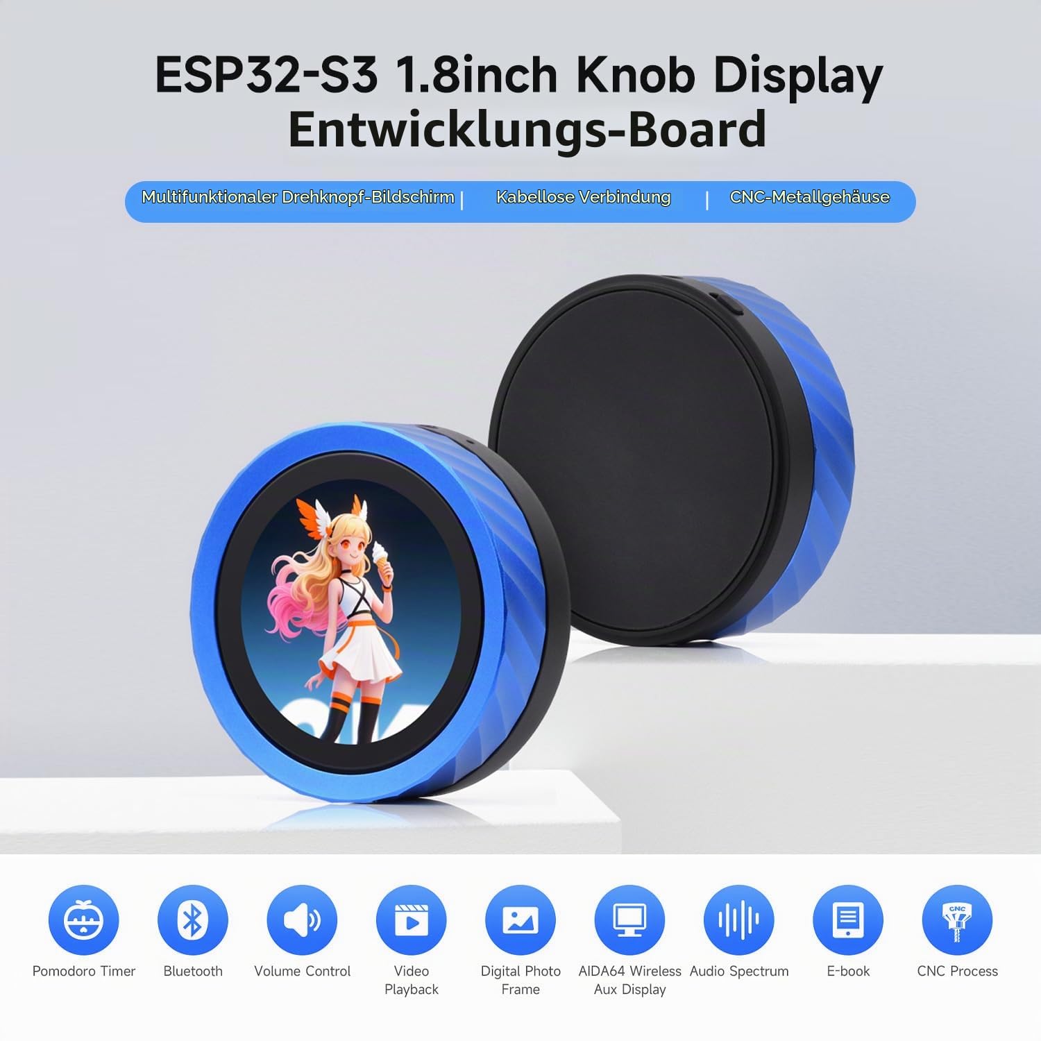 waveshare-esp32-s3-1-8-zoll-knob-display-entwicklungsboard-mit-kapazitivem-touch image 3