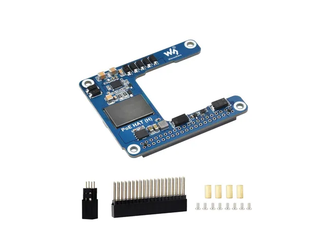 waveshare-poe-hat-h-f-r-raspberry-pi-5-cm5-5v-5a-802-3af-at image 1