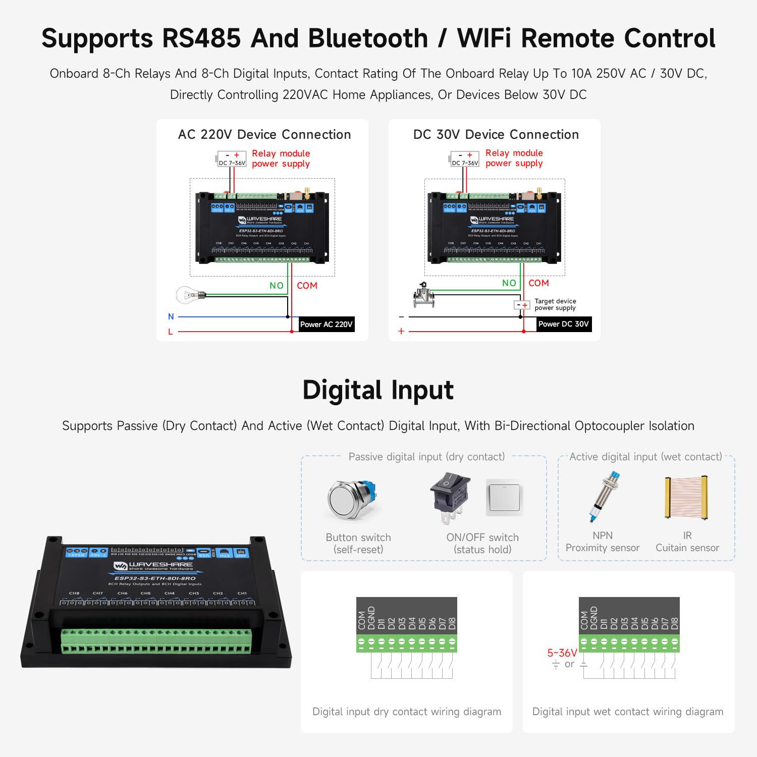 waveshare-esp32-s3-eth-8di-8ro-8-kanal-relaismodul-mit-lan-und-rs485 image 6