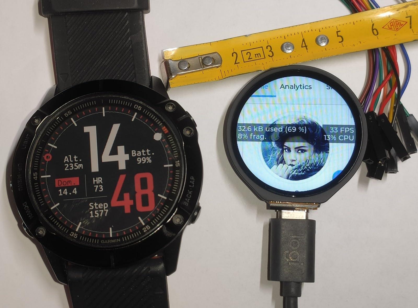 Mein Sohn liebt seine Uhr