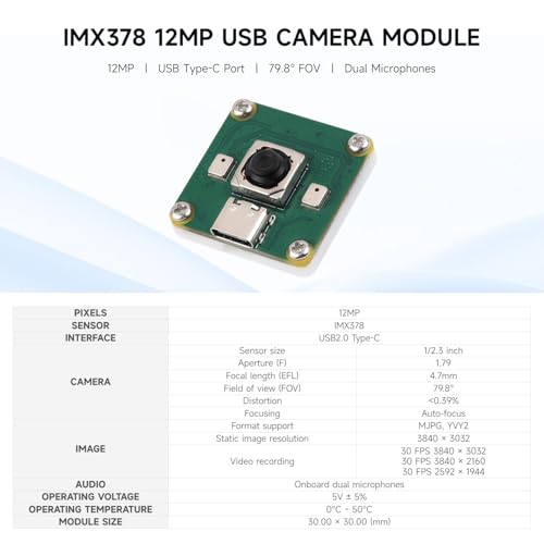 waveshare-imx378-12mp-usb-kamera-a-30fps-verzerrungsfrei-mit-dual-mikrofon-usb-c image 8