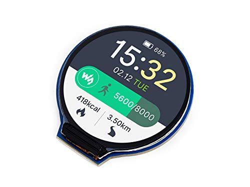 waveshare-1-28-zoll-rundes-lcd-display-240x240-ips-mit-spi-und-gc9a01-f-r-raspbe image 8
