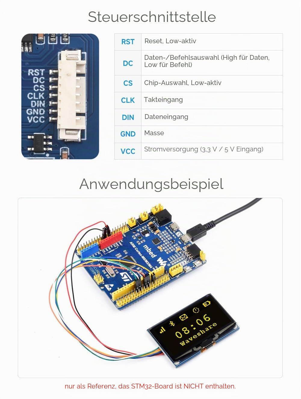 waveshare-2-42-zoll-oled-displaymodul-128x64-spi-i2c-wei image 5