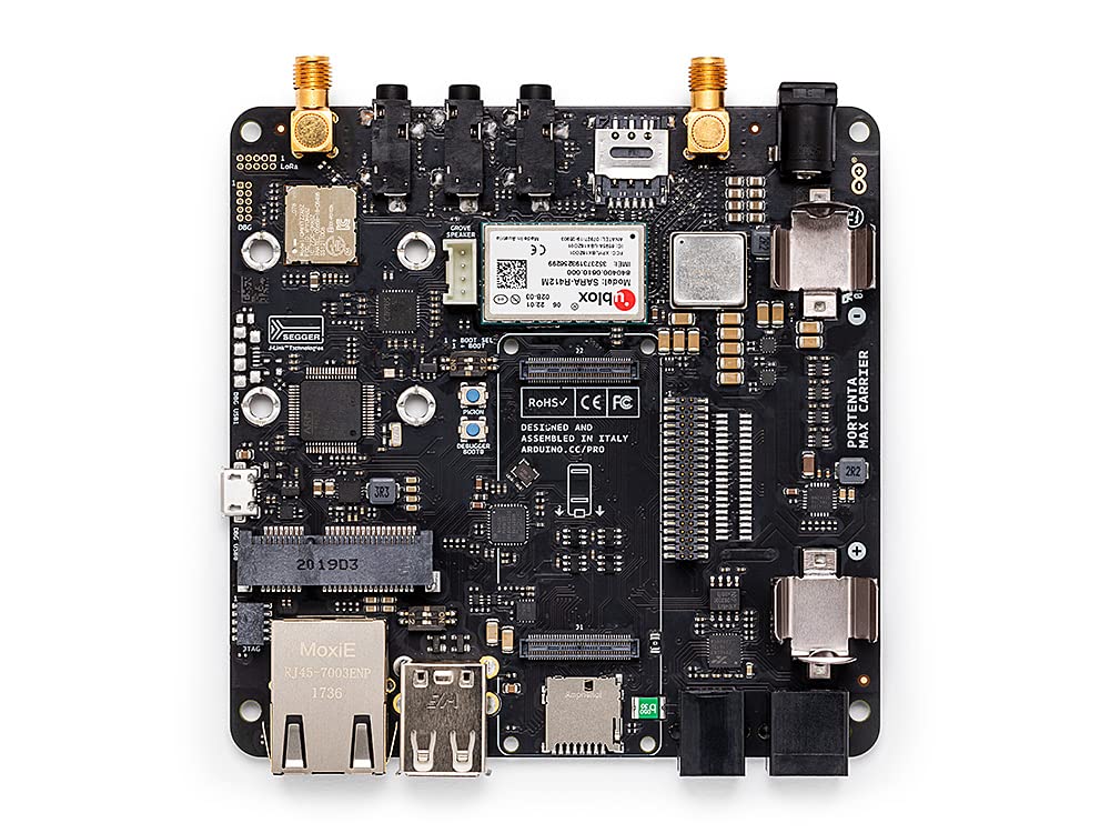 arduino-portenta-max-carrier-abx00043-erweiterungsplatine-f-r-portenta-h7-x8 image 2