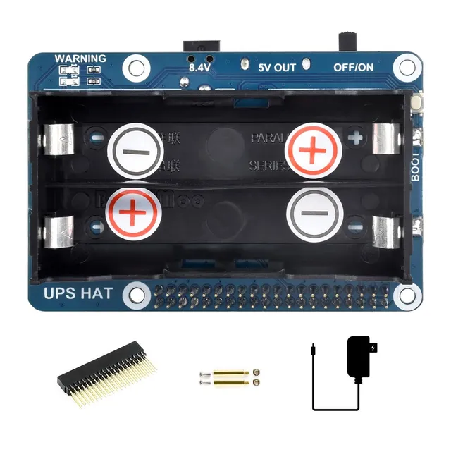 waveshare-ups-hat-usv-modul-f-r-raspberry-pi-5v image 1