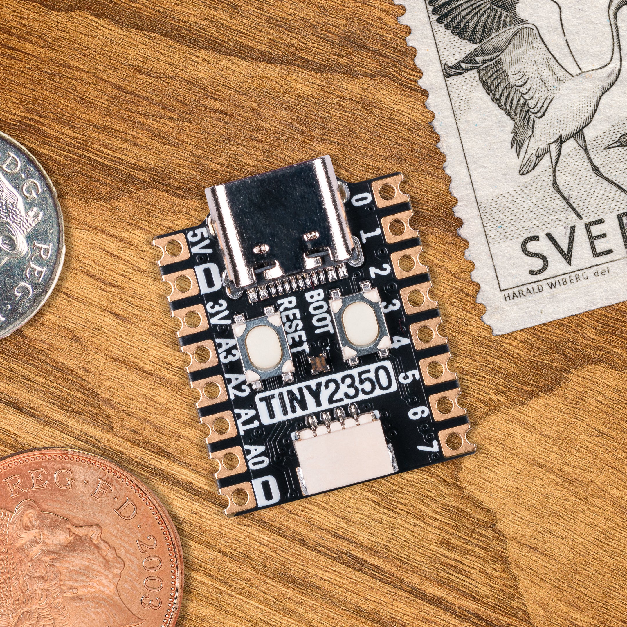 pimoroni-tiny-2350-rp2350-entwicklungsboard-mit-usb-c image 1