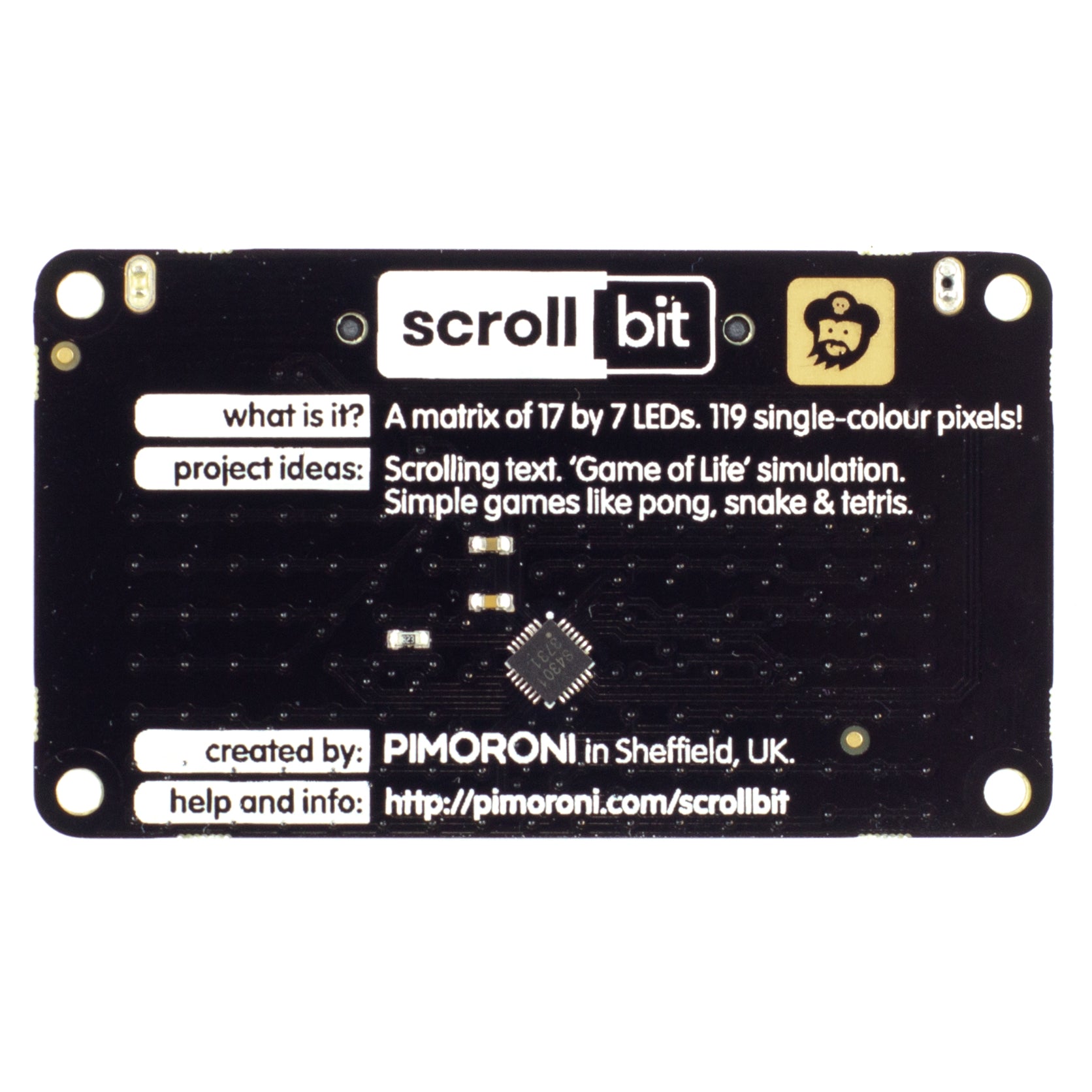 pimoroni-scroll-bit-led-matrix-display-f-r-micro-bit image 3