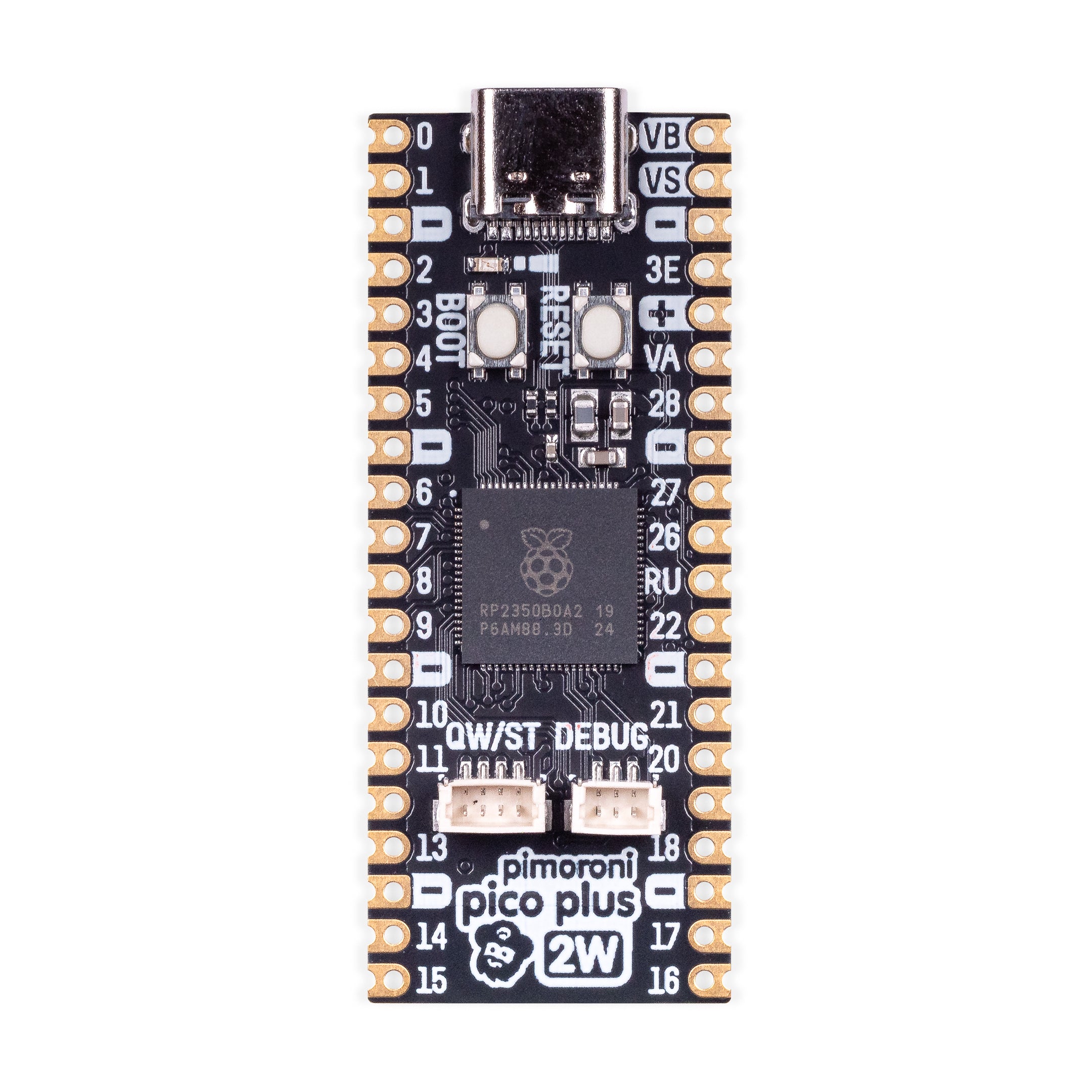 pimoroni-pico-plus-2-w-rp2350-mikrocontroller-mit-16mb-flash-wlan-bluetooth image 2