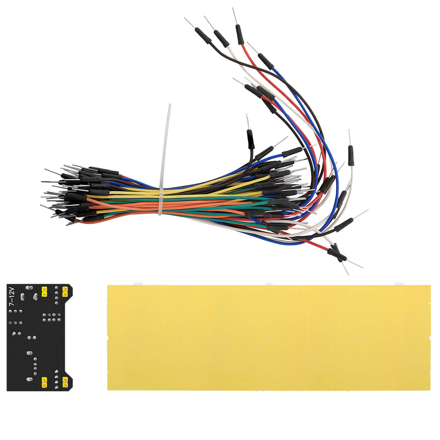 az-delivery-mb-102-breadboard-kit-mit-830-kontakten-netzteil-adapter-und-65-stec image 3