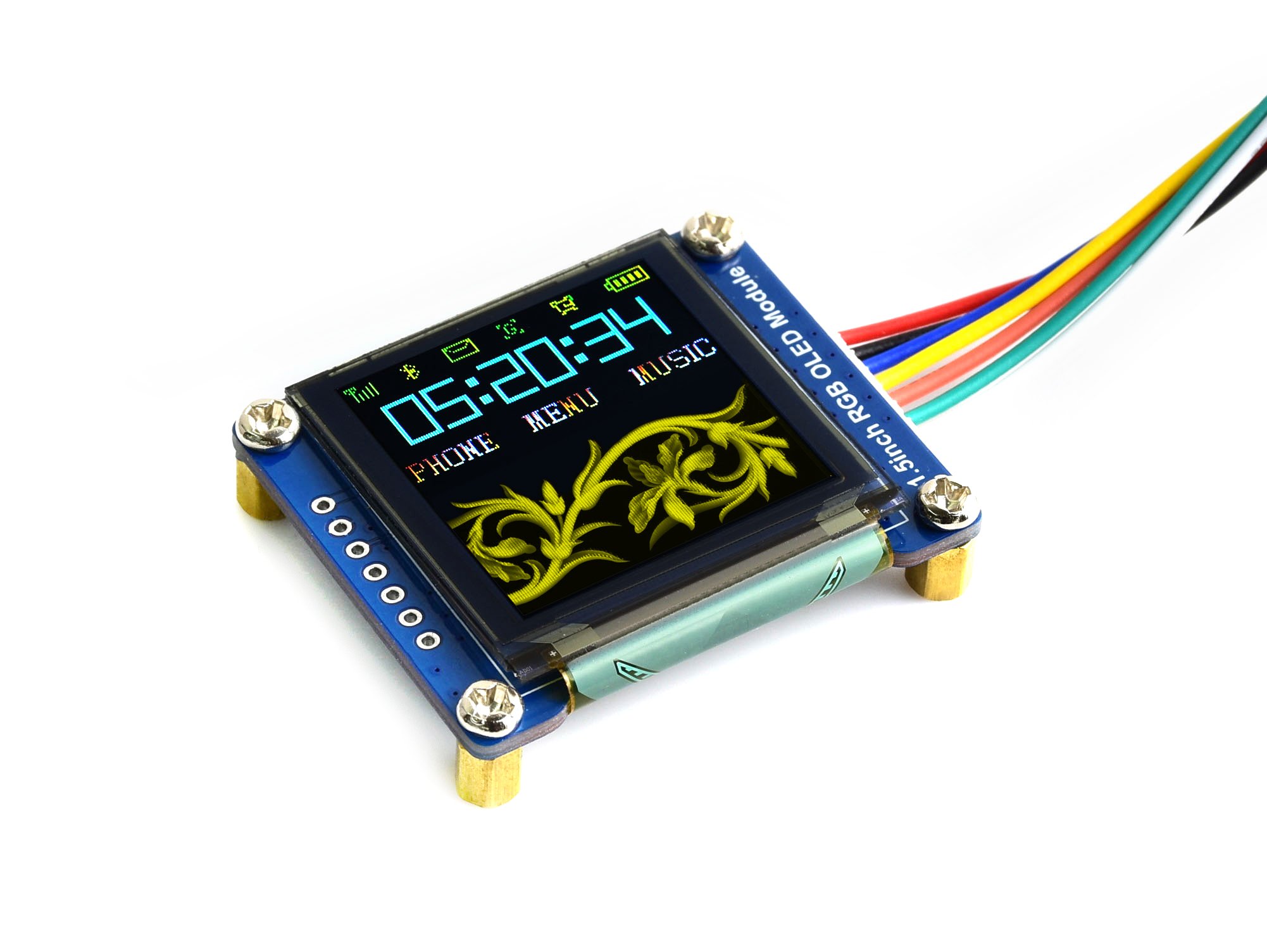 waveshare-1-5-zoll-rgb-oled-display-modul-128x128-spi-2 image 1