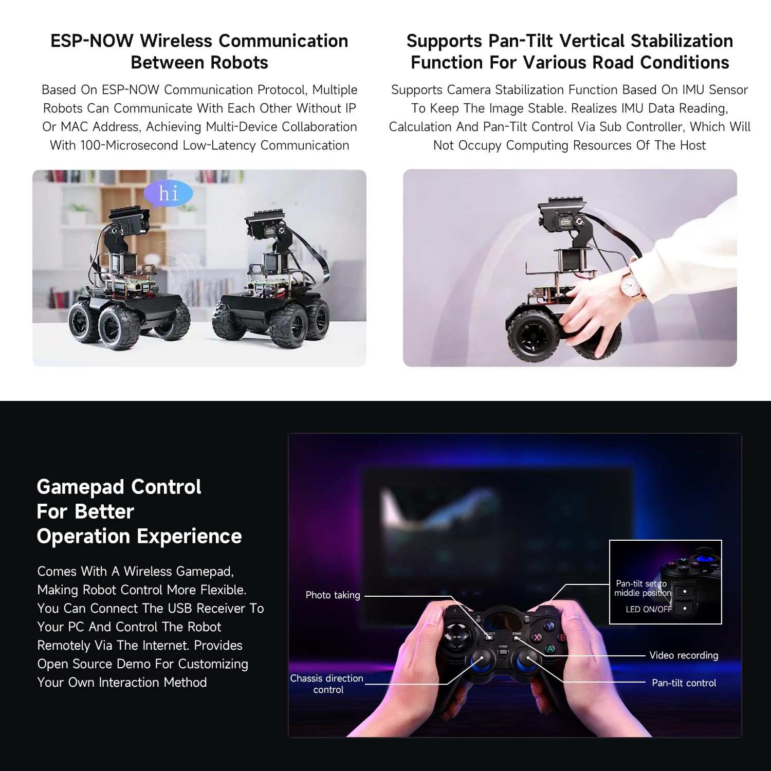 waveshare-rasprover-4wd-ai-roboter-kompatibel-mit-raspberry-pi-5-dual-controller image 8