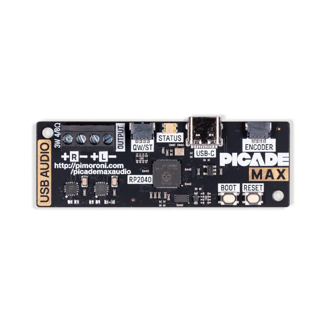 pimoroni-picade-max-usb-audio-rp2040-usb-c-soundkarte-mit-3w-stereo-verst-rker image 1