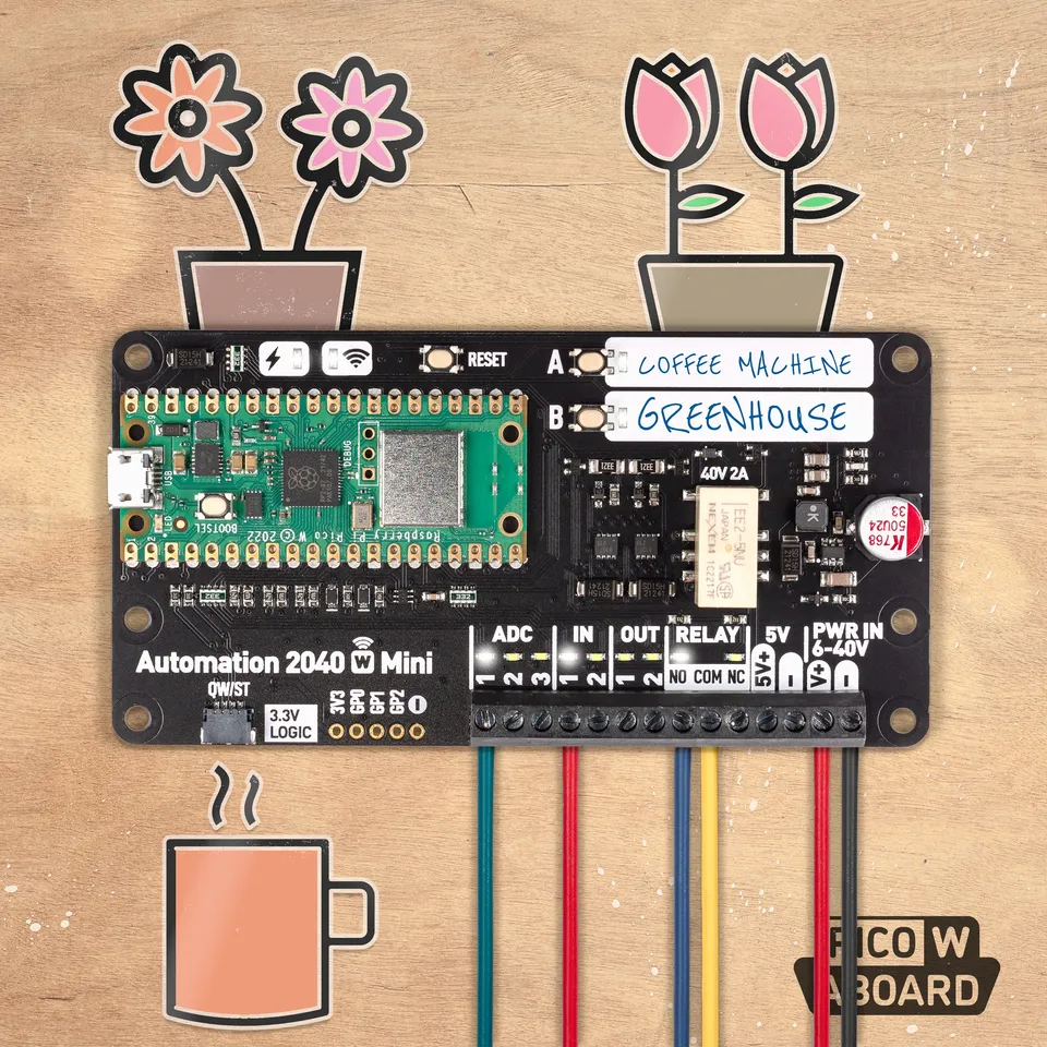 pimoroni-automation-2040-w-mini-industrie-controller-mit-pico-w-wlan-6-40v image 1