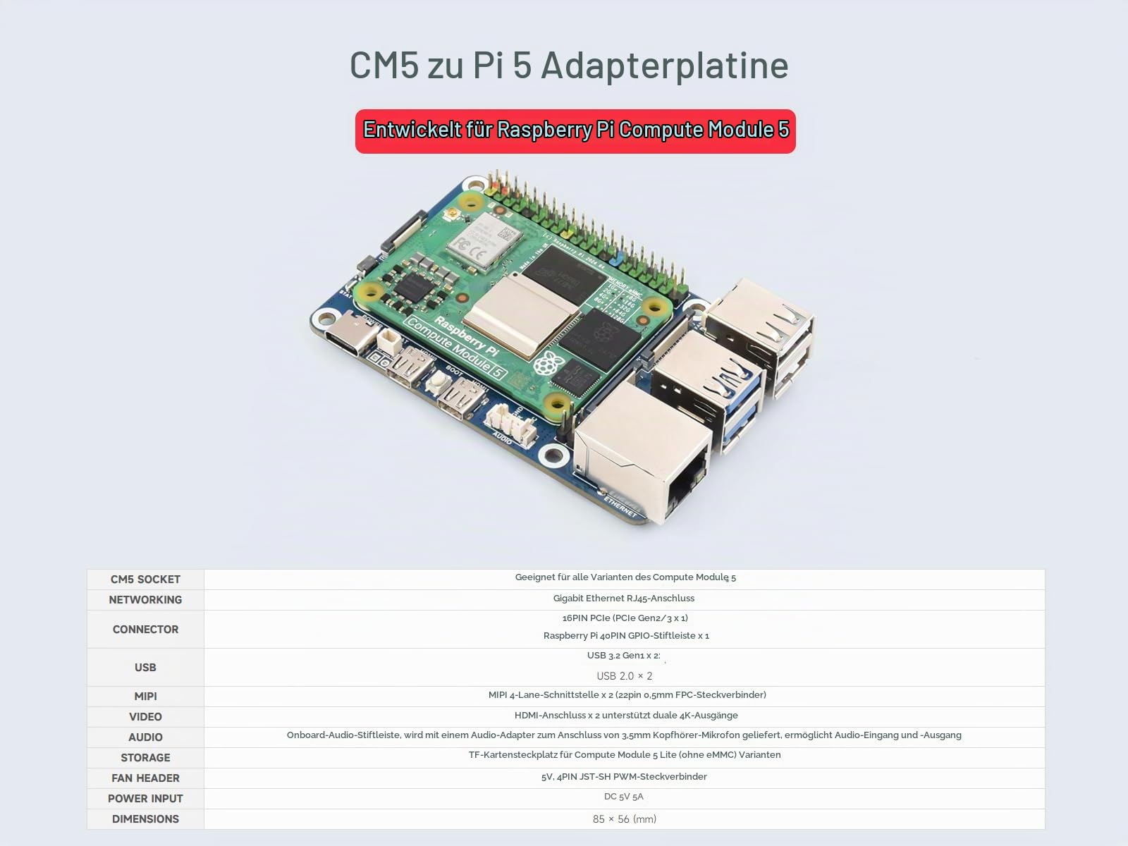waveshare-cm5-zu-pi-5-adapterplatine-baseboard-f-r-compute-module-5-mit-eth-usb- image 2