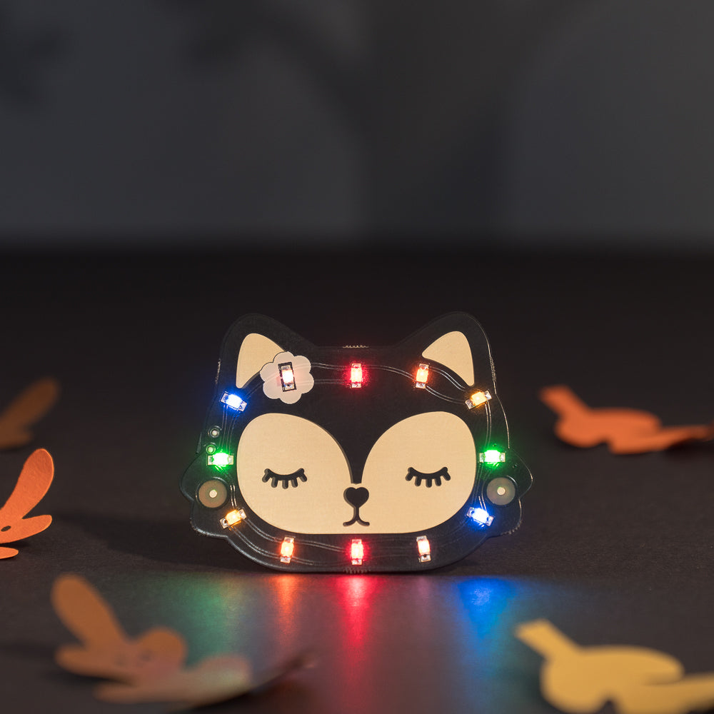 pimoroni-bearables-fox-led-badge-led-anstecker image 5