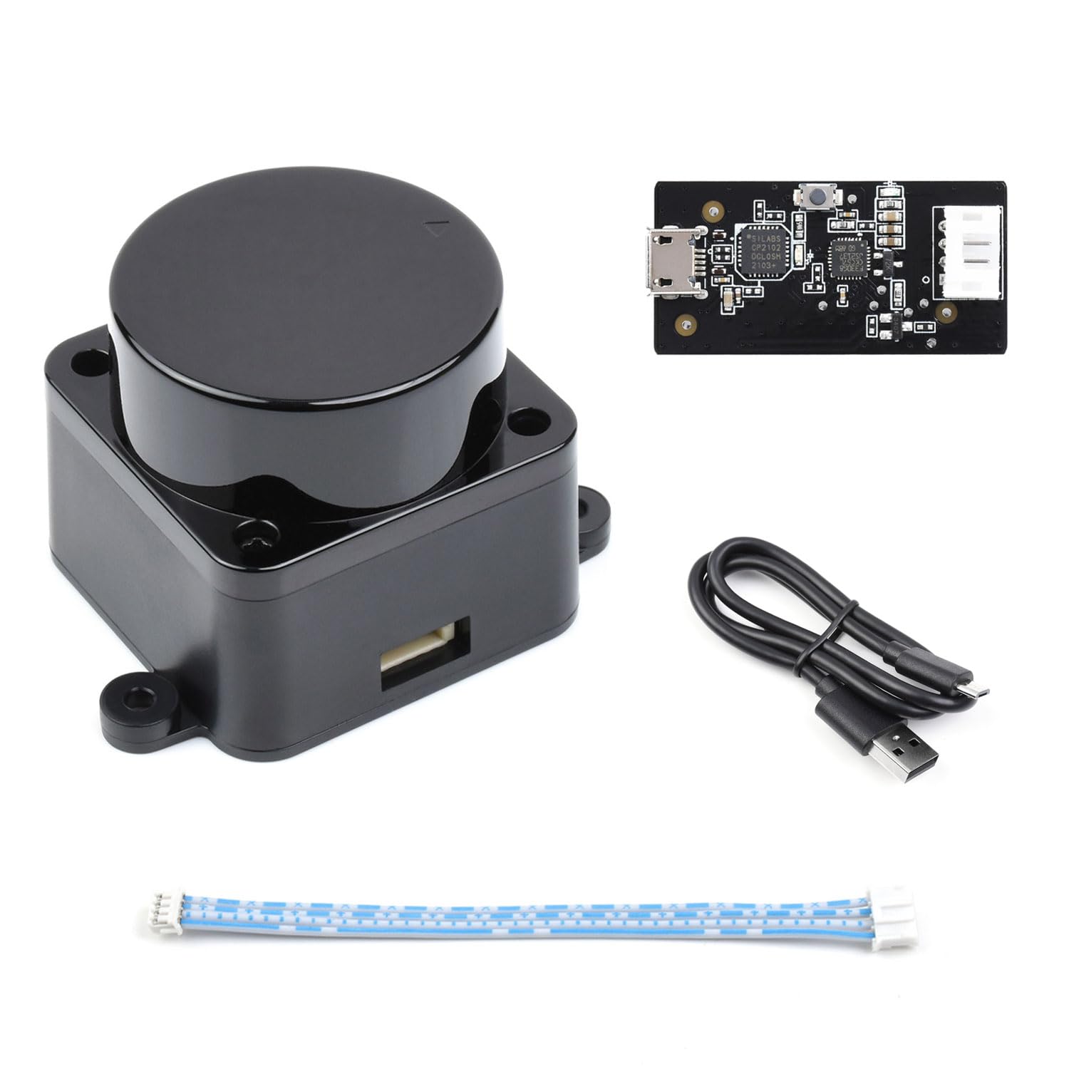 waveshare-d500-developer-kit-dtof-lasersensor-360-lidar-uart-f-r-service-und-qua image 1