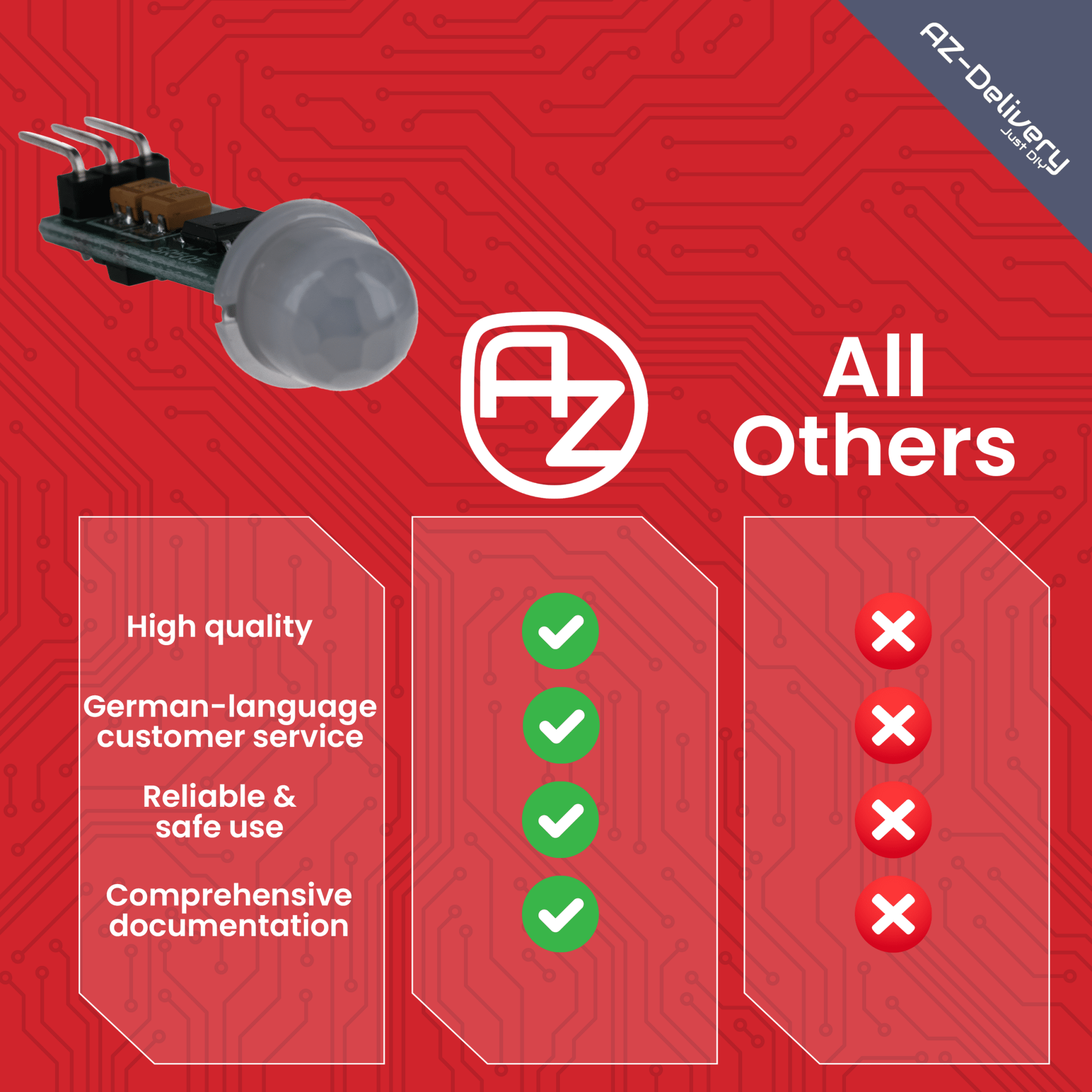 az-delivery-sr505-mini-pir-bewegungssensor-4-5-20v-ir-modul-100-4m image 8