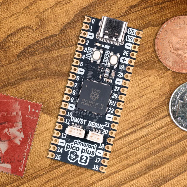 pimoroni-pico-plus-2-rp2350-mikrocontroller-mit-16mb-flash image 1