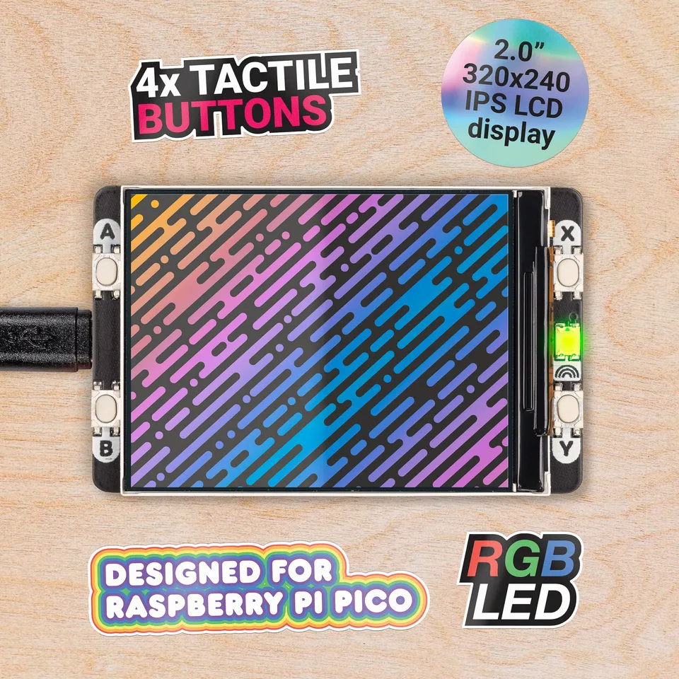 pimoroni-pico-display-pack-2-0-2-0-ips-lcd-320x240-f-r-raspberry-pi-pico image 1