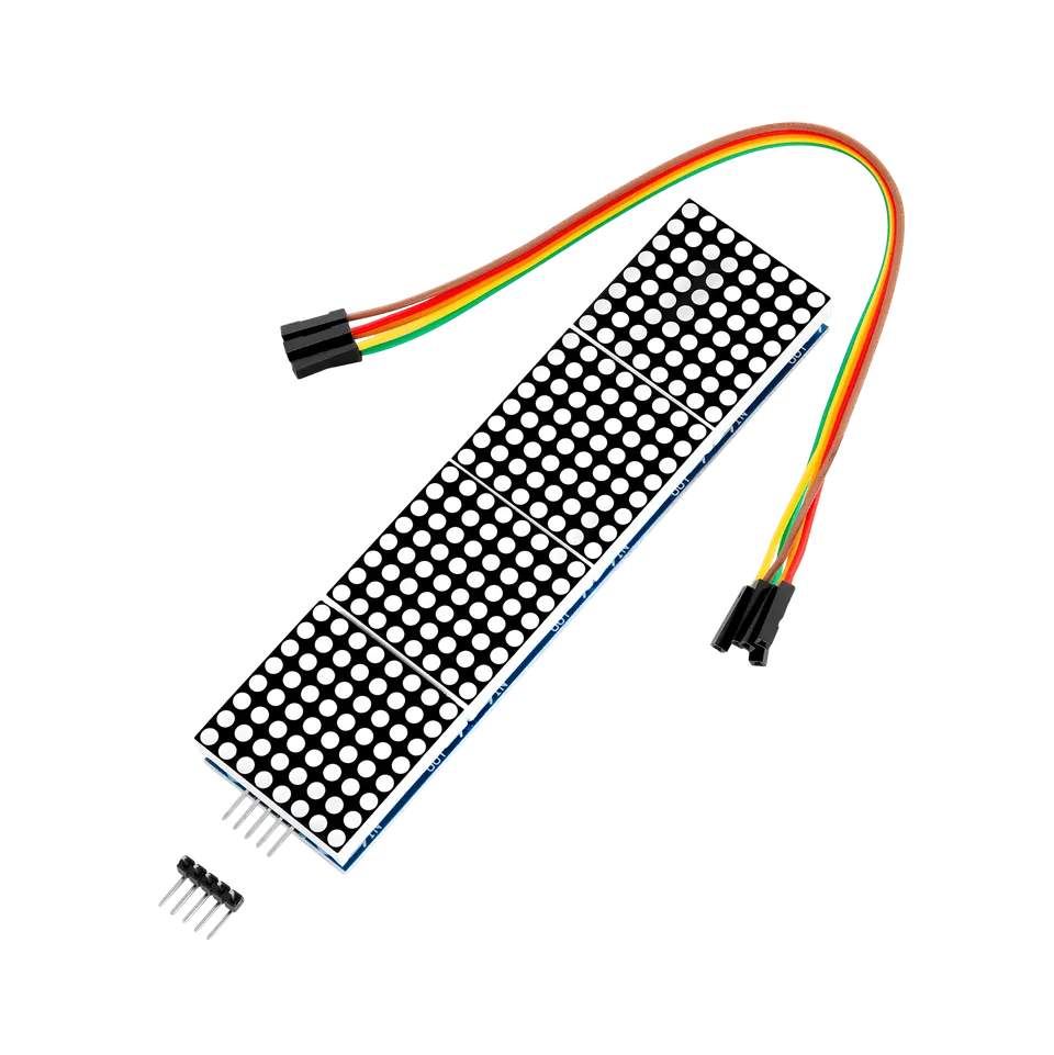 az-delivery-max7219-8x32-4-in-1-dot-matrix-led-anzeigemodul-rot image 1