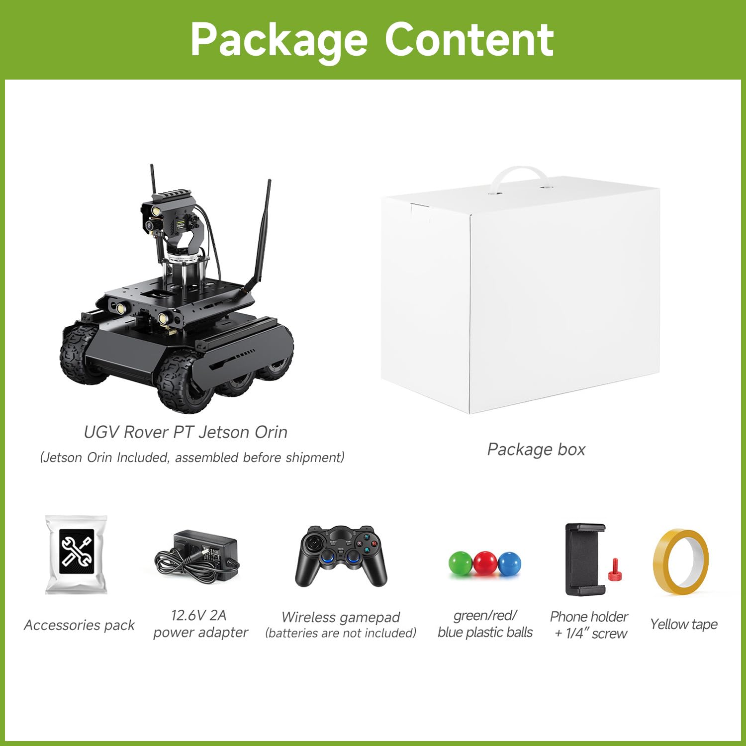 waveshare-ugv-rover-6wd-4wd-ki-roboter-mit-jetson-orin-nano-4gb-kit-360-pan-tilt image 2