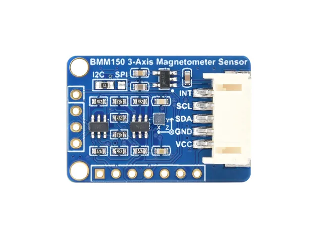 waveshare-bmm150-3-achsen-geomagnetik-sensor-digitaler-kompass-magnetfeld-sensor image 1